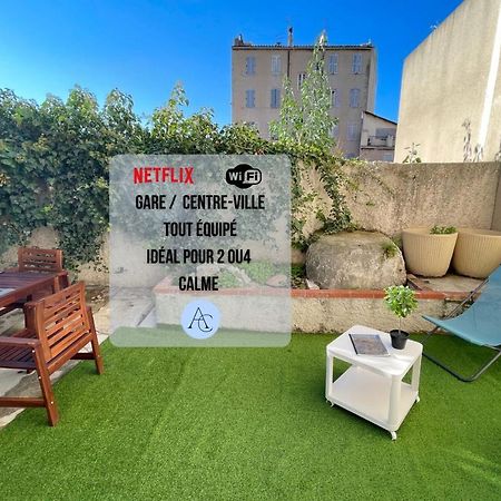 Le Grand Bleu Terrasseclimwifinetflix Proche Gare-Centre Marseille Exterior photo